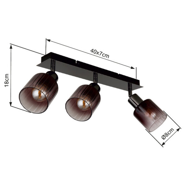 SATELLA 54313-3 SPOT LAMPA GLOBO LIGHTING - Image 8