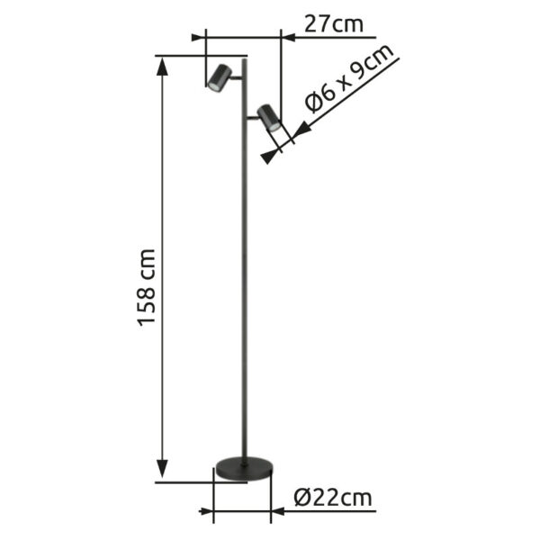 JAMES 57918S PODNA LAMPA GLOBO LIGHTING - Image 7