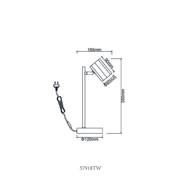 JAMES 57918TW STONA LAMPA GLOBO LIGHTING - Image 5