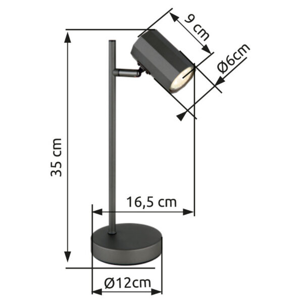 JAMES 57918T STONA LAMPA GLOBO LIGHTING - Image 10