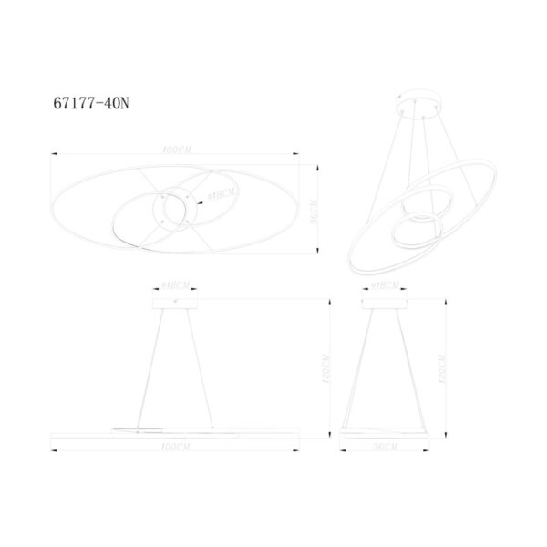 SPIRA 67177-40N LED VISILICA GLOBO LIGHTING - Image 7