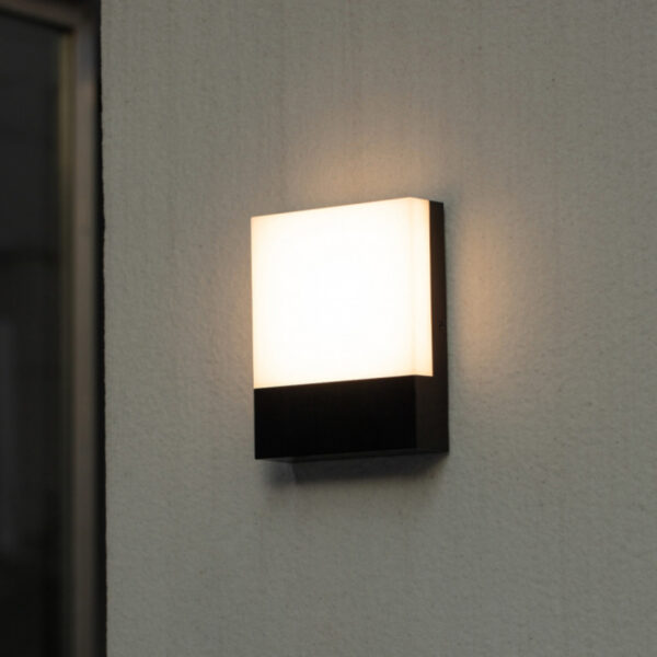 LED SVETILJKA A0301 ZIDNA 10W 4000K IP65 CRNA HOME LIGHT - Image 2