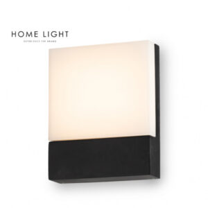 LED SVETILJKA A0302 ZIDNA 10W 4000K IP65 SENZOR CRNA HOME LIGHT