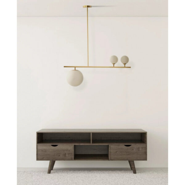 VESTA 306 LUSTER 1*E27+2*G9 antique brass HOME LIGHT - Image 2