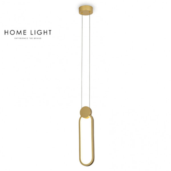 VESTA 469 VISILICA 15W 3000K BRUŠENO ZLATO HOME LIGHT - Image 3