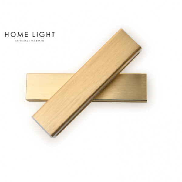 VESTA 471 ZIDNA LAMPA 8W 3000K BRUŠENO ZLATO HOME LIGHT - Image 4