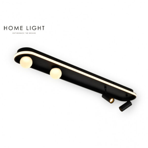 VESTA 480 PLAFONSKA SVETILJKA 34W+2*5W+2*3W 3000K CRNA HOME LIGHT - Image 3