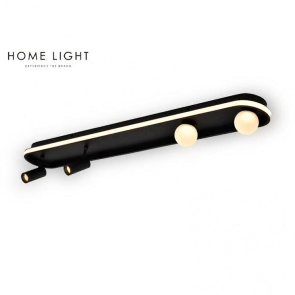 VESTA 480 PLAFONSKA SVETILJKA 34W+2*5W+2*3W 3000K CRNA HOME LIGHT - Image 4