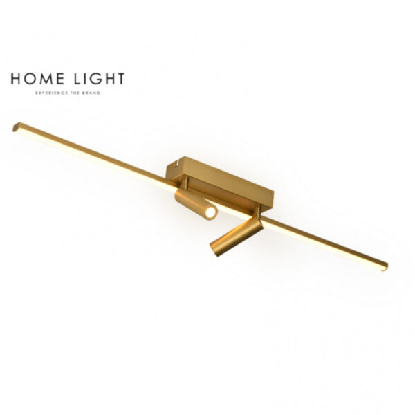 VESTA 481 PLAFONSKA SVETILJKA 22W+2*3W 3000K BRUŠENO ZLATO HOME LIGHT - Image 3