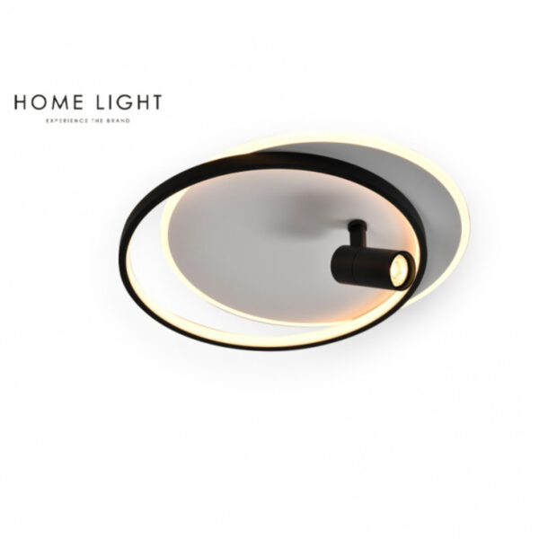 VESTA 482 PLAFONSKA SVETILJKA 36W+5W 3000K CRNA HOME LIGHT - Image 4