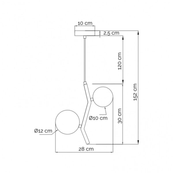 VESTA 558 VISILICA 2*G9 MESING HOME LIGHT - Image 2