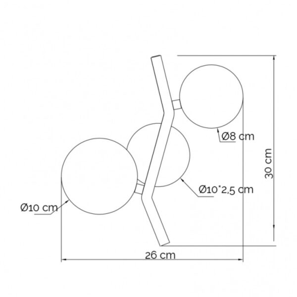 VESTA 559 ZIDNA LAMPA 2*G9 MESING HOME LIGHT - Image 2