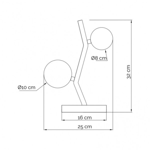 VESTA 560 STONA LAMPA 2*G9 MESING HOME LIGHT - Image 2