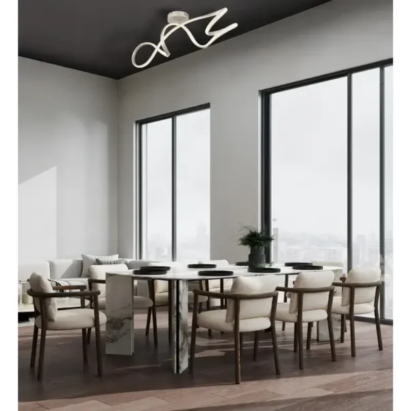 SWIRL 67341SN LED PODNA LAMPA GLOBO LIGHTING - Image 2