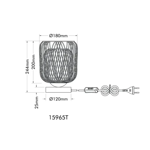 DICHTI 15965T STONA LAMPA GLOBO LIGHTING - Image 6