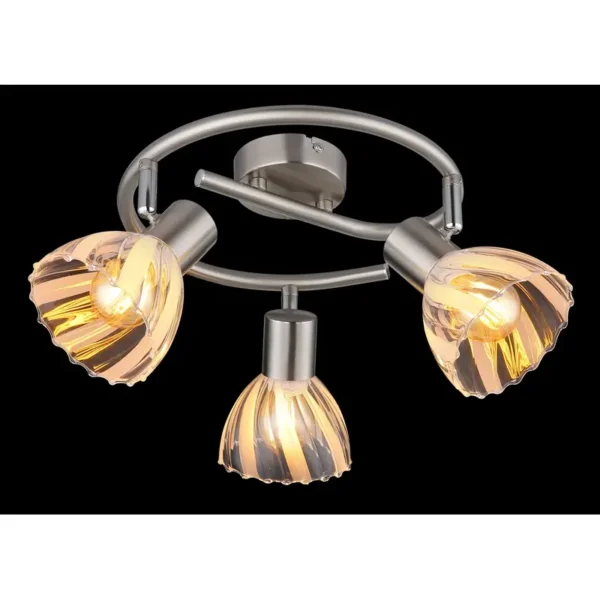 ZACHERY 54315-3 SPOT LAMPA GLOBO LIGHTING - Image 2