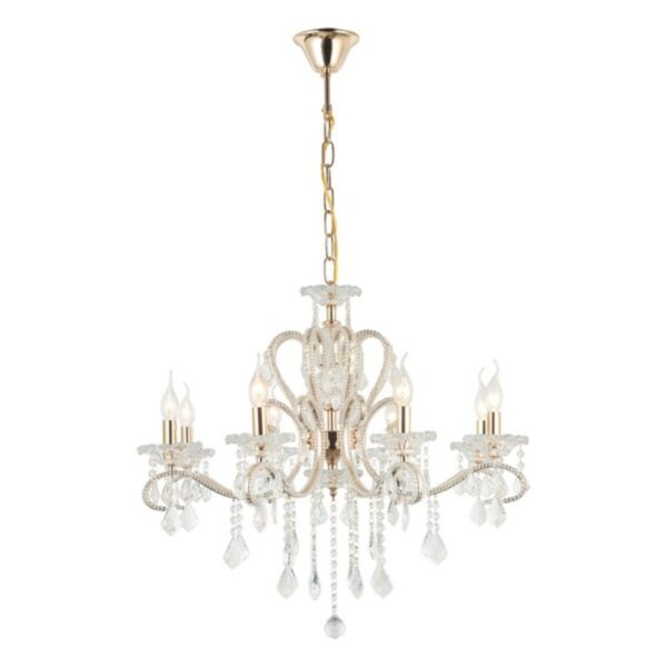 LUSTER KRISTAL ML1403-8 GD FORMA