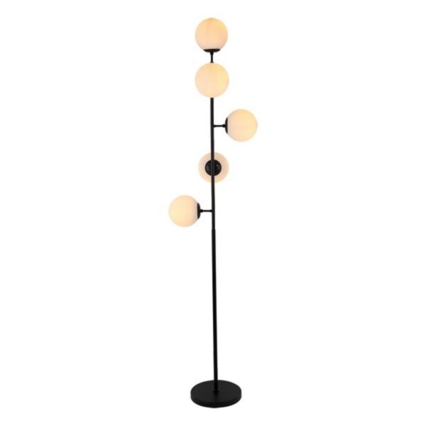 PODNA LAMPA F7031-5F BK+WH FORMA