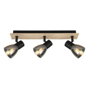 SPOT LAMPA FE406-3 BK+WD FORMA