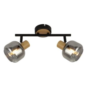 SPOT LAMPA FE408-2 BK+WD FORMA