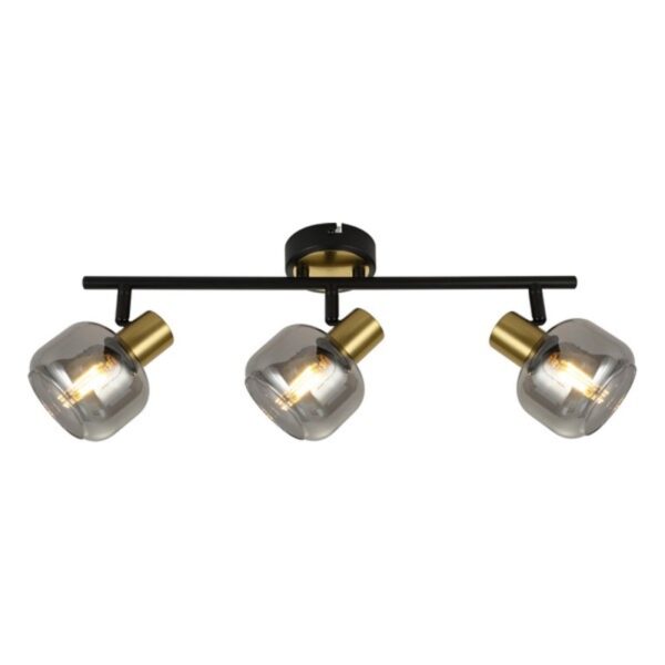 SPOT LAMPA FE408-3 BK+SG FORMA