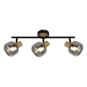 SPOT LAMPA FE408-3 BK+WD FORMA
