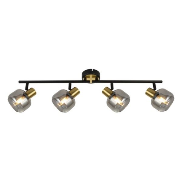 SPOT LAMPA FE408-4 BK+SG FORMA