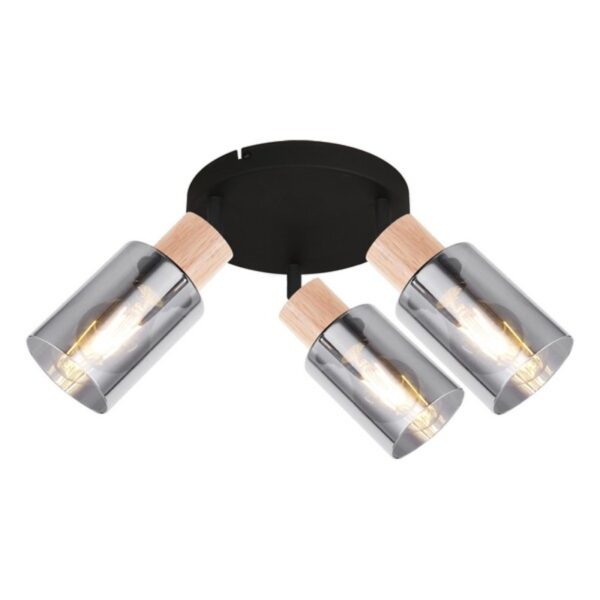 SPOT LAMPA FE705-3R BK+WD FORMA