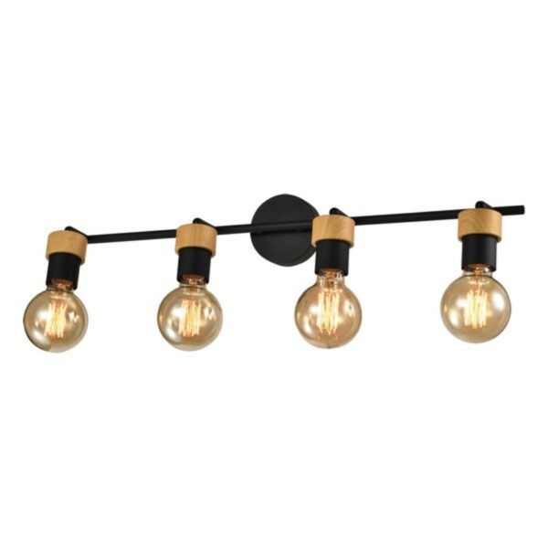 SPOT LAMPA FE706-4 BK+WD FORMA