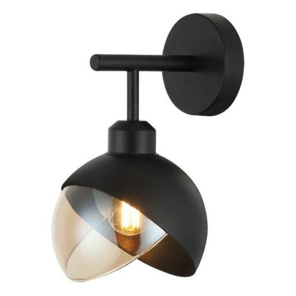 ZIDNA LAMPA F7036-1Z BK+AM FORMA