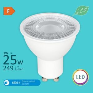 LED SIJALICA GU10 M2 3W 6500K MR16 ECO MITEA LIGHTING