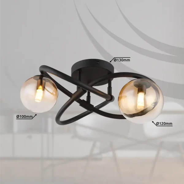 PLAFONSKA LAMPA TUBERIUS 56141-2D GLOBO LIGHTING - Image 4