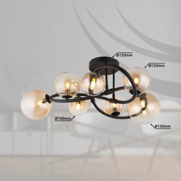 PLAFONSKA LAMPA TUBERIUS 56141-7D GLOBO LIGHTING - Image 4