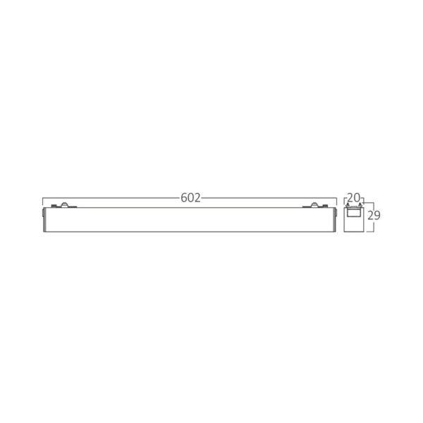 BD60-10611 BRY-LNR600-18W-48VDC-4000K-CRNA-SLIM-M.LINEAR.SVETILJKA BRAYTRON - Image 3