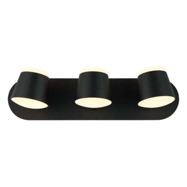 LED ZIDNA LAMPA F2076-24Z BK FORMA
