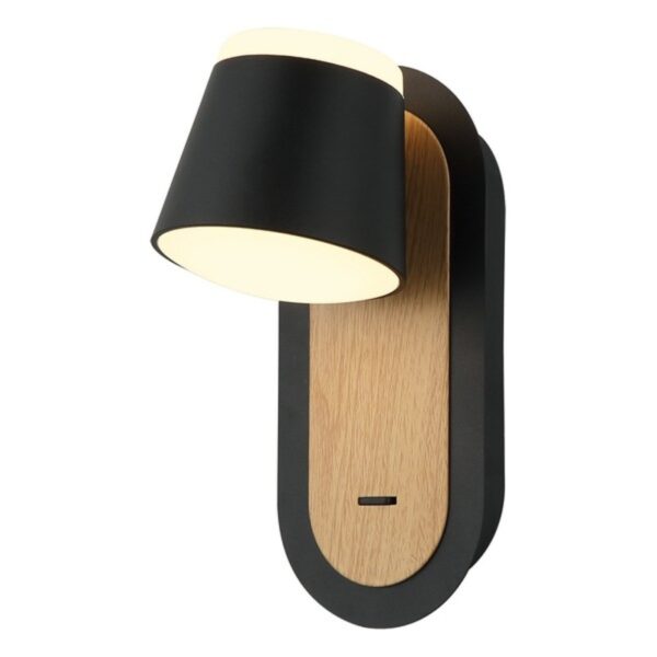 LED ZIDNA LAMPA F2077-8Z BK FORMA