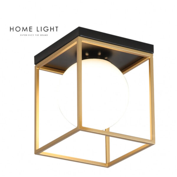 TALIA 71 PLAFONJERA 1XE14 CRNA/ZLATO HOME LIGHT