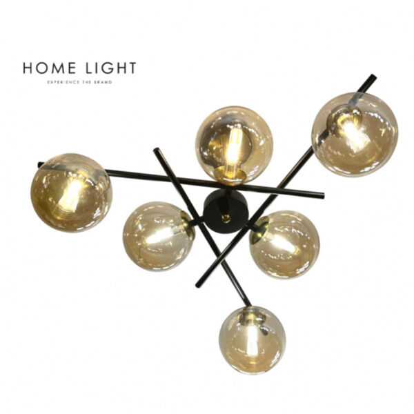 TALIA 41 LUSTER 6*G9 CRNA/BAKAR HOME LIGHT