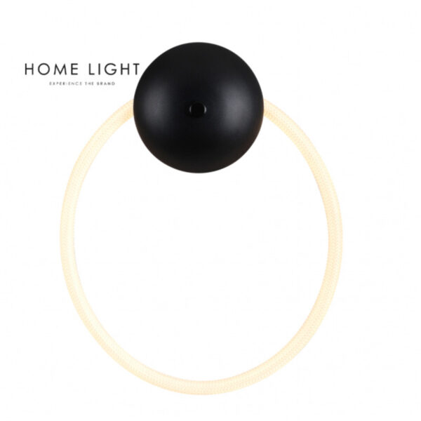 SOLEA 8 ZIDNA LAMPA 15W 3000K CRNA HOME LIGHT