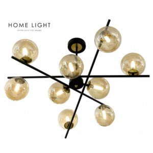 TALIA 42 LUSTER 9*G9 CRNA/BAKAR HOME LIGHT