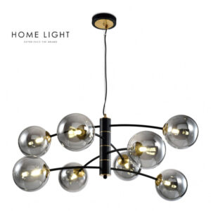TALIA 51 LUSTER 8*G9 CRNA/BAKAR HOME LIGHT