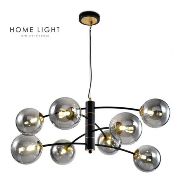 TALIA 51 LUSTER 8*G9 CRNA/BAKAR HOME LIGHT