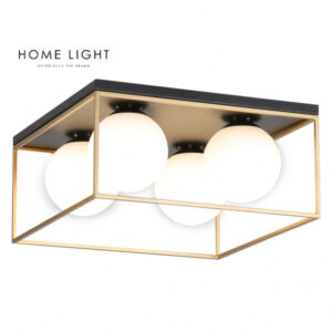 TALIA 70 PLAFONJERA 4XE14 CRNA/ZLATO HOME LIGHT