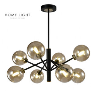 TALIA 8 LUSTER 8*G9 CRNA/BAKAR HOME LIGHT
