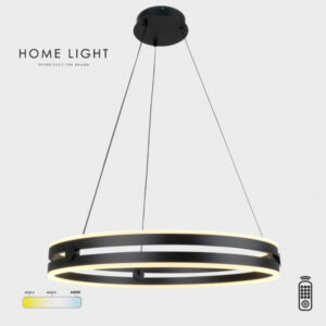 SOLEA 14 LUSTER 48W 3000/4000/6000K CRNA HOME LIGHT