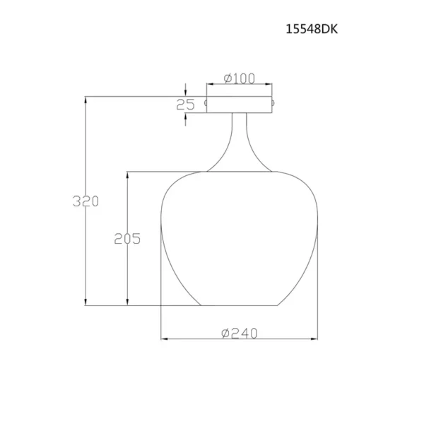 PLAFONSKA LAMPA MAXY 15548DK GLOBO LIGHTING - Image 5