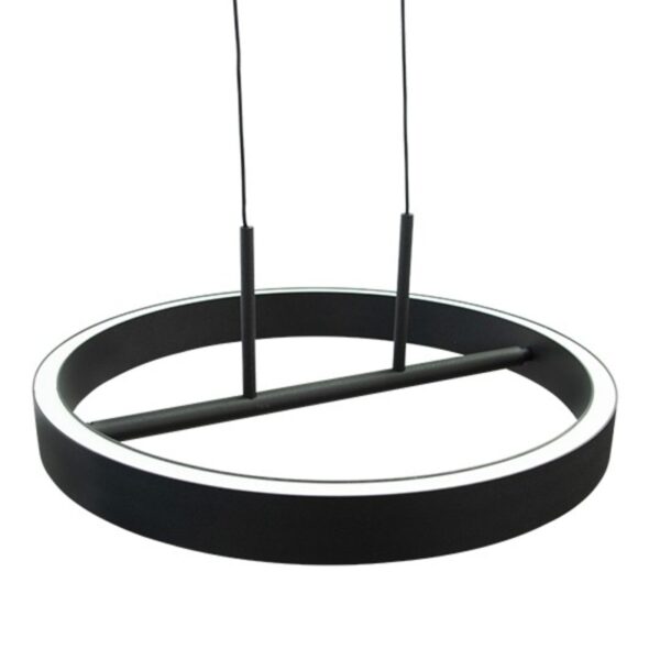 M10946 led visilica 42w 3000k peščano crna 3y mitea lighting 1