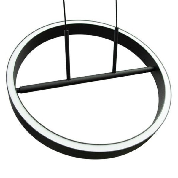 M10946 led visilica 42w 3000k peščano crna 3y mitea lighting 3