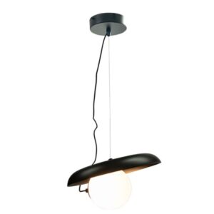 M11110 250 led 5w visilica crno bela fi250 mitea lighting