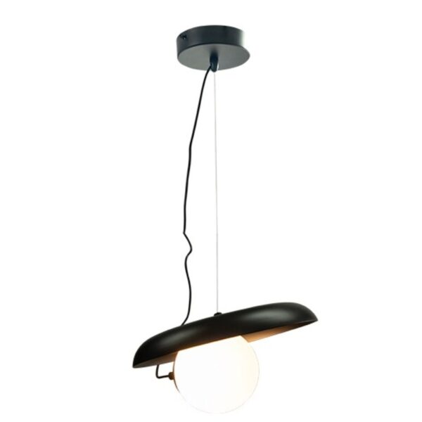 M11110 250 led 5w visilica crno bela fi250 mitea lighting